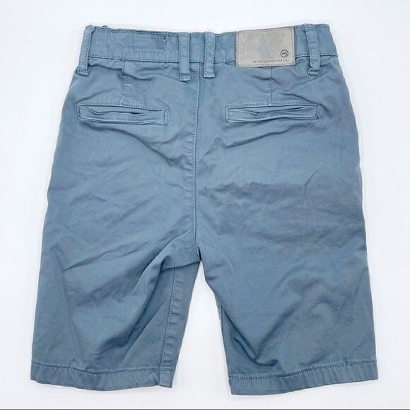 3/$20 Ag Adriano Goldschmied flat front dark teal slate gray shorts - boys 8 - Picture 5 of 7